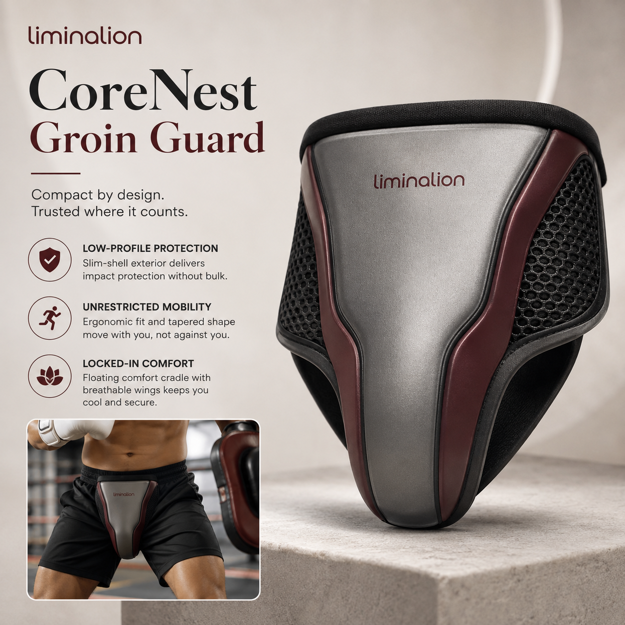 Liminalion™ CoreNest Groin Guard